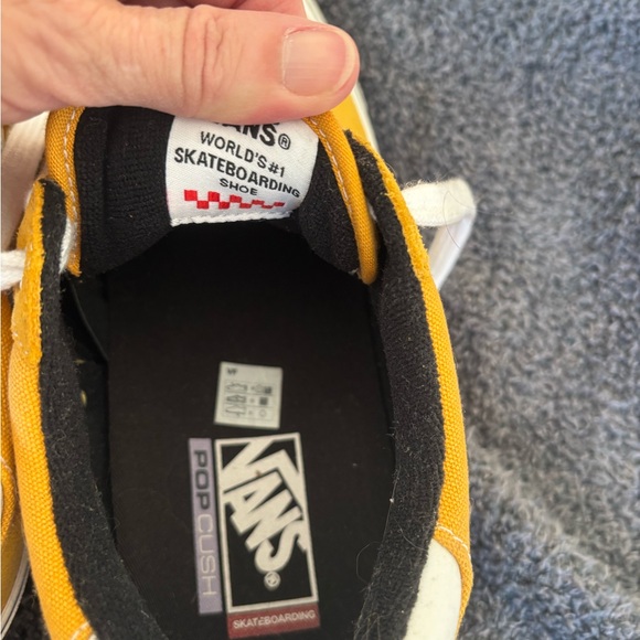 Vans Rowan Old Skool Sneakers  - Golden Glow with White Details - Size 11 - Picture 6 of 7